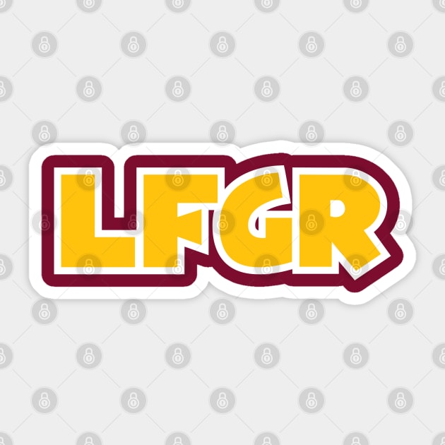 LFGR - Red Sticker by KFig21